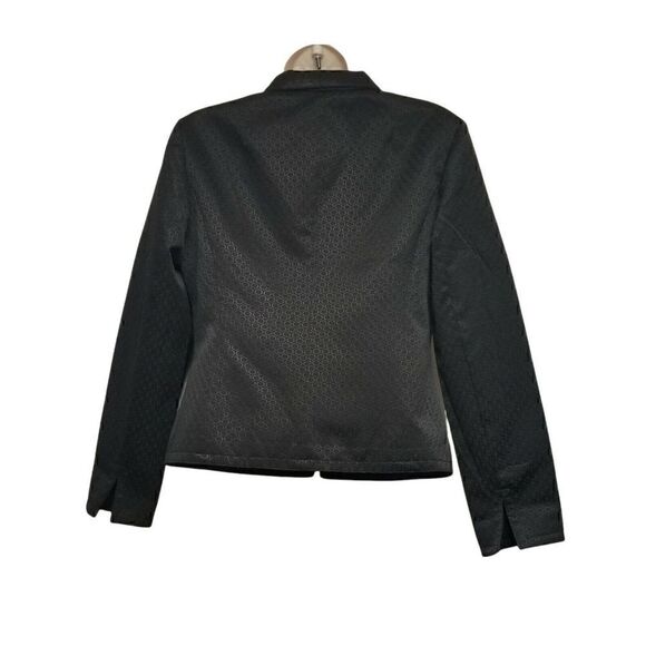 New York Jones York Collection Blazer Color Black Size 6 - Picture 3 of 9